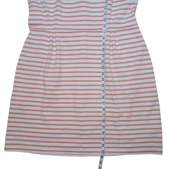 Old Navy Striped Midi Dress - Pink and White - Picture 6 of 7